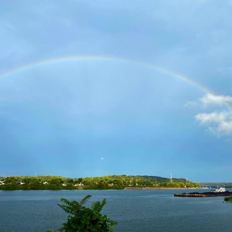  rainbow over ohio river